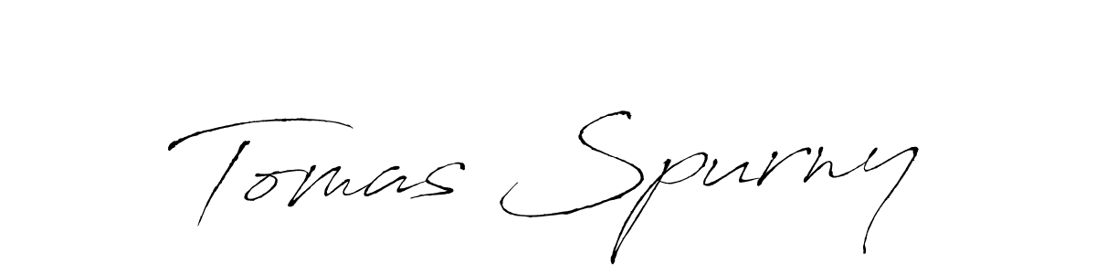 You should practise on your own different ways (Antro_Vectra) to write your name (Tomas Spurny) in signature. don't let someone else do it for you. Tomas Spurny signature style 6 images and pictures png
