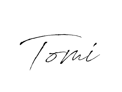You should practise on your own different ways (Antro_Vectra) to write your name (Tomi) in signature. don't let someone else do it for you. Tomi signature style 6 images and pictures png