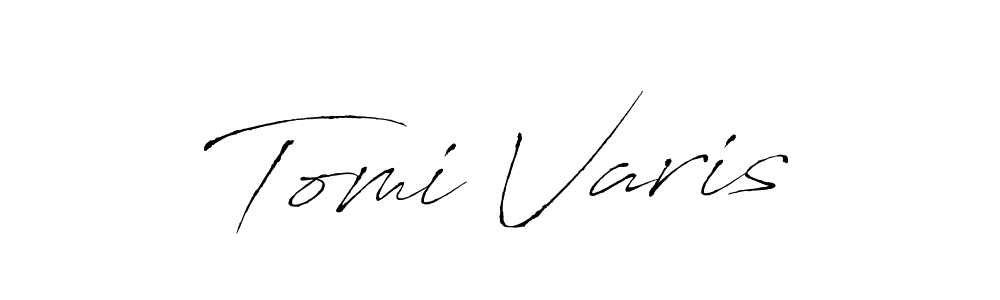 Tomi Varis stylish signature style. Best Handwritten Sign (Antro_Vectra) for my name. Handwritten Signature Collection Ideas for my name Tomi Varis. Tomi Varis signature style 6 images and pictures png