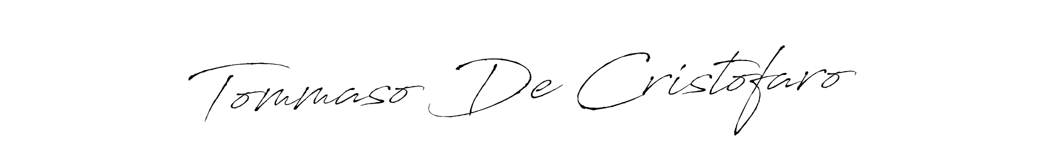 Use a signature maker to create a handwritten signature online. With this signature software, you can design (Antro_Vectra) your own signature for name Tommaso De Cristofaro. Tommaso De Cristofaro signature style 6 images and pictures png