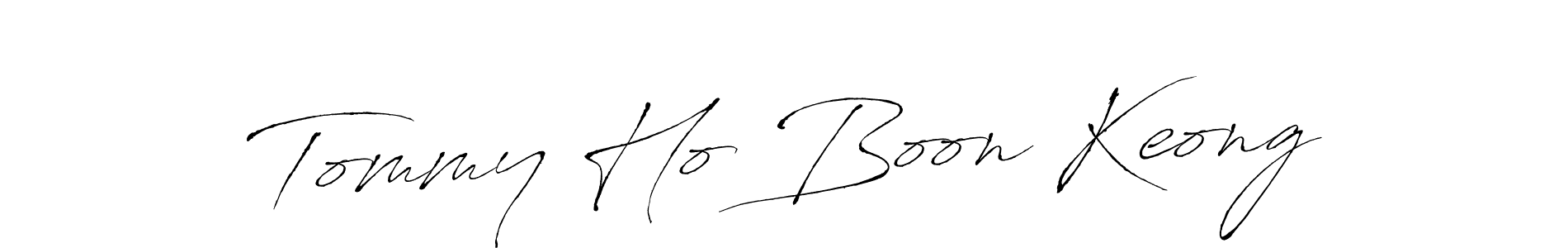 Make a short Tommy Ho Boon Keong signature style. Manage your documents anywhere anytime using Antro_Vectra. Create and add eSignatures, submit forms, share and send files easily. Tommy Ho Boon Keong signature style 6 images and pictures png