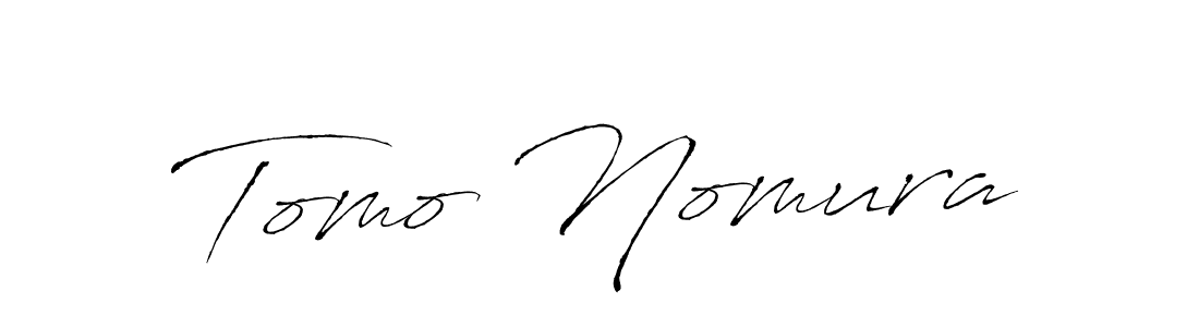 The best way (Antro_Vectra) to make a short signature is to pick only two or three words in your name. The name Tomo Nomura include a total of six letters. For converting this name. Tomo Nomura signature style 6 images and pictures png