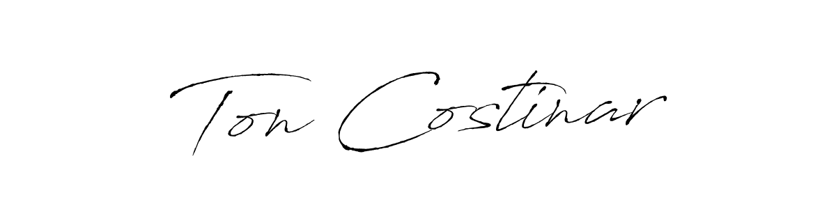 Similarly Antro_Vectra is the best handwritten signature design. Signature creator online .You can use it as an online autograph creator for name Ton Costinar. Ton Costinar signature style 6 images and pictures png