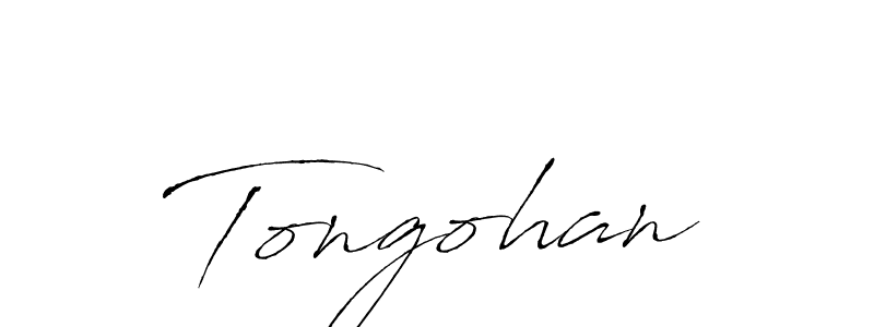 How to make Tongohan signature? Antro_Vectra is a professional autograph style. Create handwritten signature for Tongohan name. Tongohan signature style 6 images and pictures png