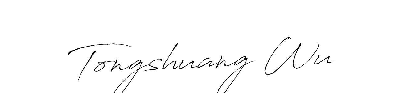 This is the best signature style for the Tongshuang Wu name. Also you like these signature font (Antro_Vectra). Mix name signature. Tongshuang Wu signature style 6 images and pictures png