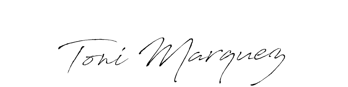 Also You can easily find your signature by using the search form. We will create Toni Marquez name handwritten signature images for you free of cost using Antro_Vectra sign style. Toni Marquez signature style 6 images and pictures png