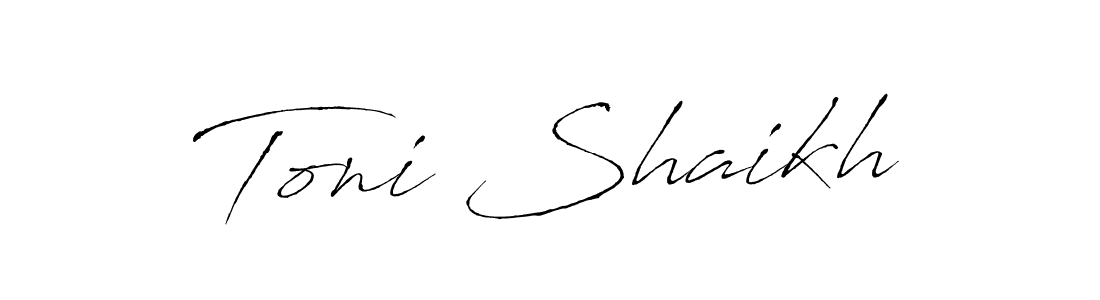 if you are searching for the best signature style for your name Toni Shaikh. so please give up your signature search. here we have designed multiple signature styles  using Antro_Vectra. Toni Shaikh signature style 6 images and pictures png