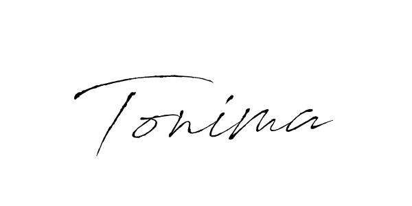 You should practise on your own different ways (Antro_Vectra) to write your name (Tonima) in signature. don't let someone else do it for you. Tonima signature style 6 images and pictures png