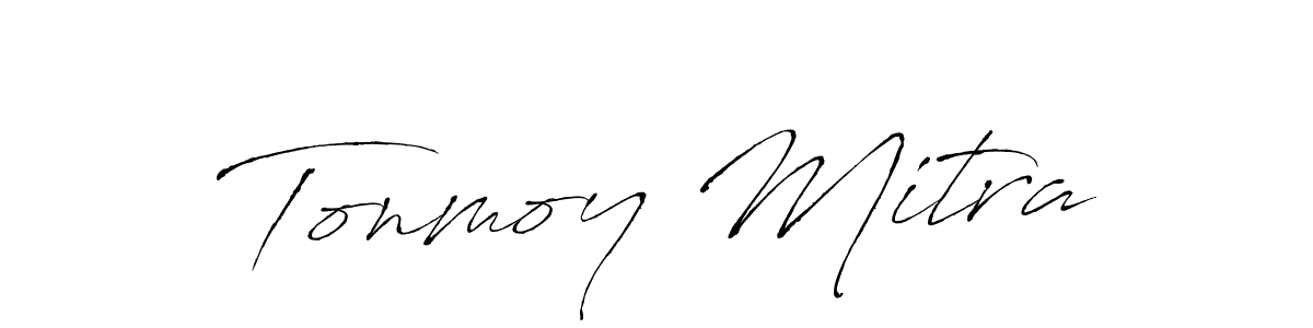 Design your own signature with our free online signature maker. With this signature software, you can create a handwritten (Antro_Vectra) signature for name Tonmoy Mitra. Tonmoy Mitra signature style 6 images and pictures png