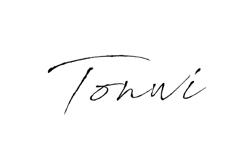 You can use this online signature creator to create a handwritten signature for the name Tonwi. This is the best online autograph maker. Tonwi signature style 6 images and pictures png