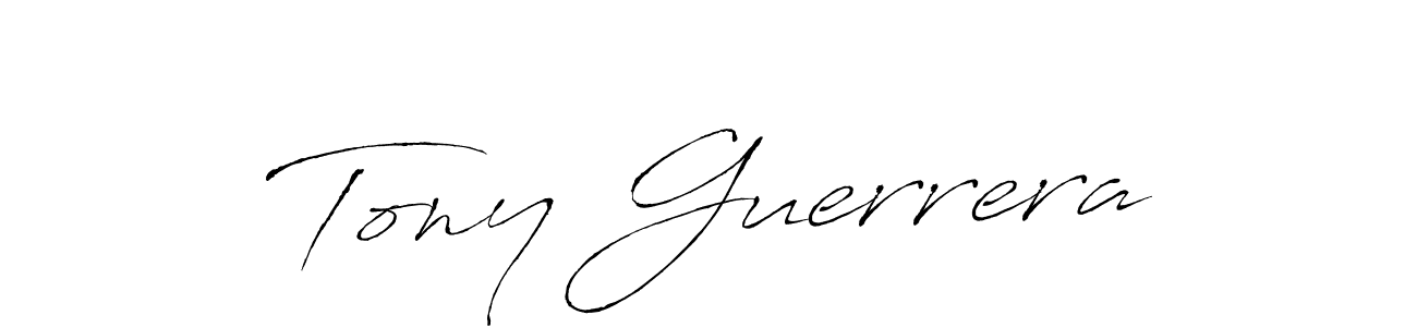 How to make Tony Guerrera signature? Antro_Vectra is a professional autograph style. Create handwritten signature for Tony Guerrera name. Tony Guerrera signature style 6 images and pictures png