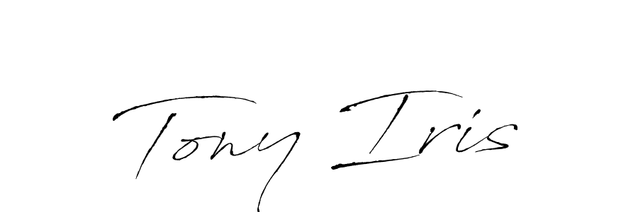 Make a beautiful signature design for name Tony Iris. Use this online signature maker to create a handwritten signature for free. Tony Iris signature style 6 images and pictures png