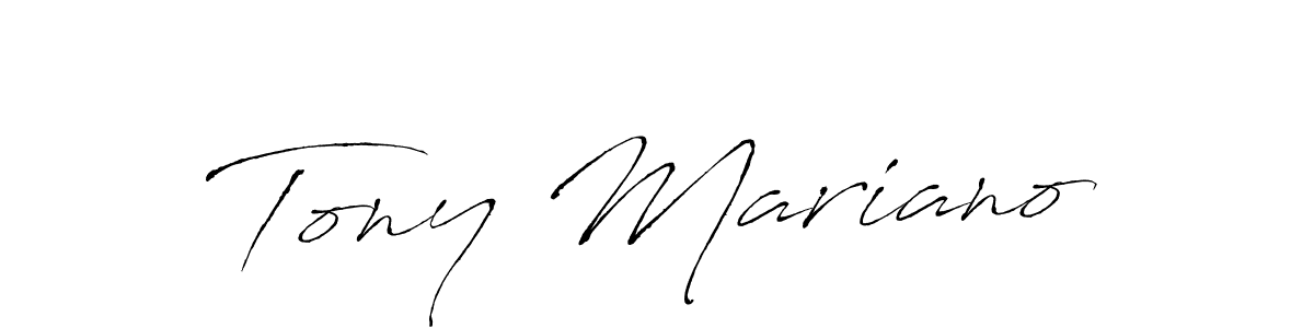 Once you've used our free online signature maker to create your best signature Antro_Vectra style, it's time to enjoy all of the benefits that Tony Mariano name signing documents. Tony Mariano signature style 6 images and pictures png