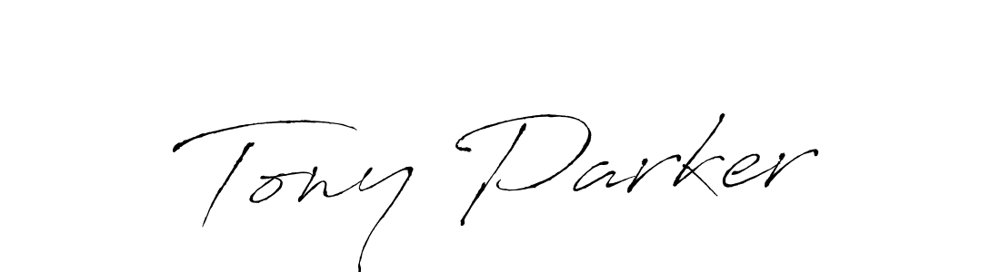 Make a beautiful signature design for name Tony Parker. With this signature (Antro_Vectra) style, you can create a handwritten signature for free. Tony Parker signature style 6 images and pictures png