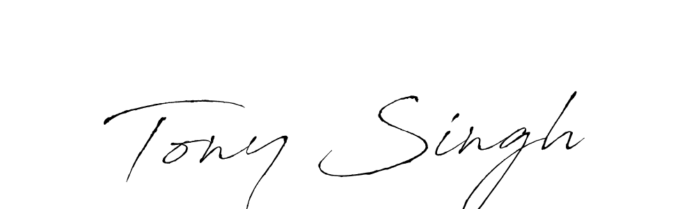 Make a beautiful signature design for name Tony Singh. Use this online signature maker to create a handwritten signature for free. Tony Singh signature style 6 images and pictures png