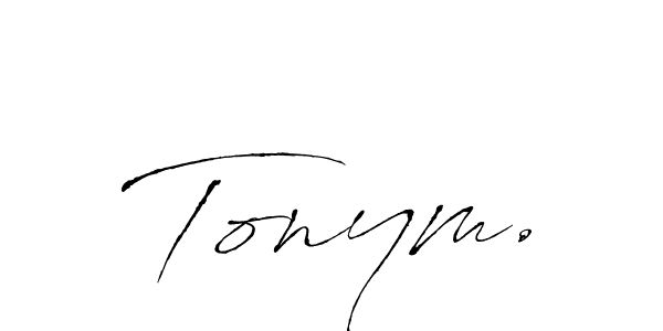 You can use this online signature creator to create a handwritten signature for the name Tonym.. This is the best online autograph maker. Tonym. signature style 6 images and pictures png