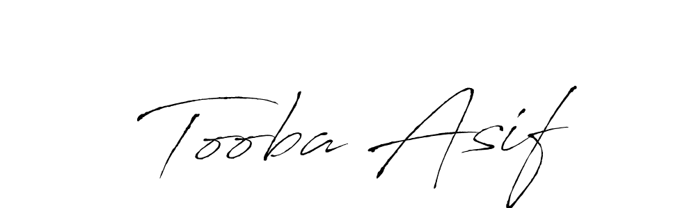 Use a signature maker to create a handwritten signature online. With this signature software, you can design (Antro_Vectra) your own signature for name Tooba Asif. Tooba Asif signature style 6 images and pictures png