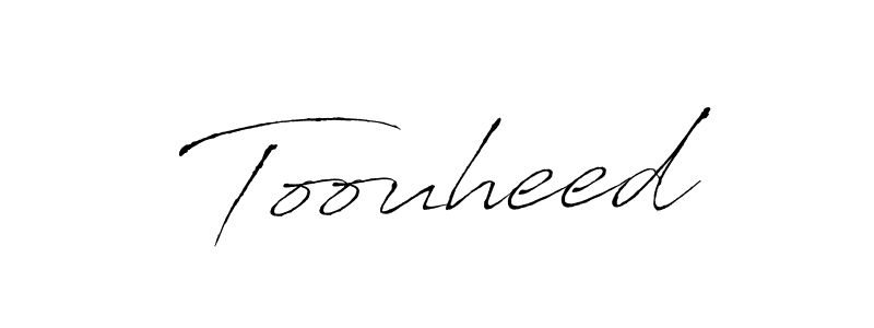 Make a short Toouheed signature style. Manage your documents anywhere anytime using Antro_Vectra. Create and add eSignatures, submit forms, share and send files easily. Toouheed signature style 6 images and pictures png