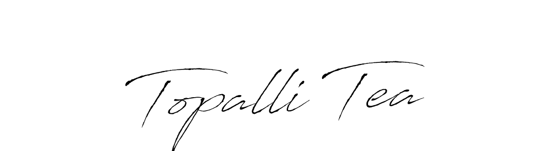 How to Draw Topalli Tea signature style? Antro_Vectra is a latest design signature styles for name Topalli Tea. Topalli Tea signature style 6 images and pictures png