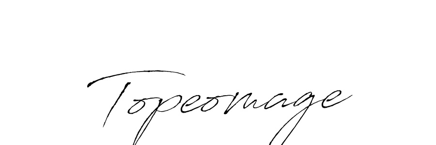 How to Draw Topeomage signature style? Antro_Vectra is a latest design signature styles for name Topeomage. Topeomage signature style 6 images and pictures png