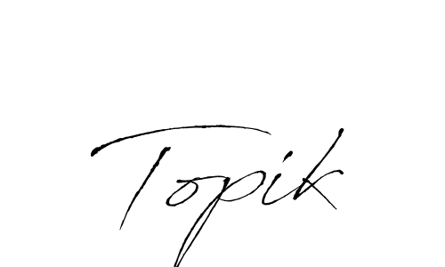 if you are searching for the best signature style for your name Topik. so please give up your signature search. here we have designed multiple signature styles  using Antro_Vectra. Topik signature style 6 images and pictures png