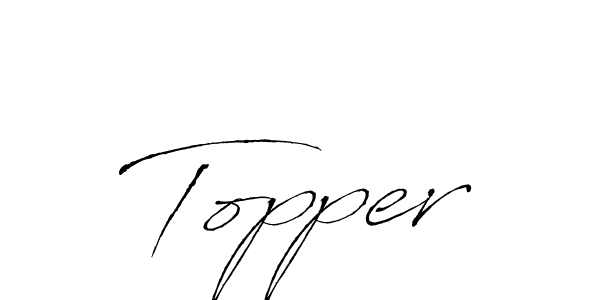 Also You can easily find your signature by using the search form. We will create Topper name handwritten signature images for you free of cost using Antro_Vectra sign style. Topper signature style 6 images and pictures png