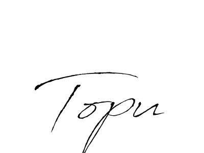 Also You can easily find your signature by using the search form. We will create Topu name handwritten signature images for you free of cost using Antro_Vectra sign style. Topu signature style 6 images and pictures png