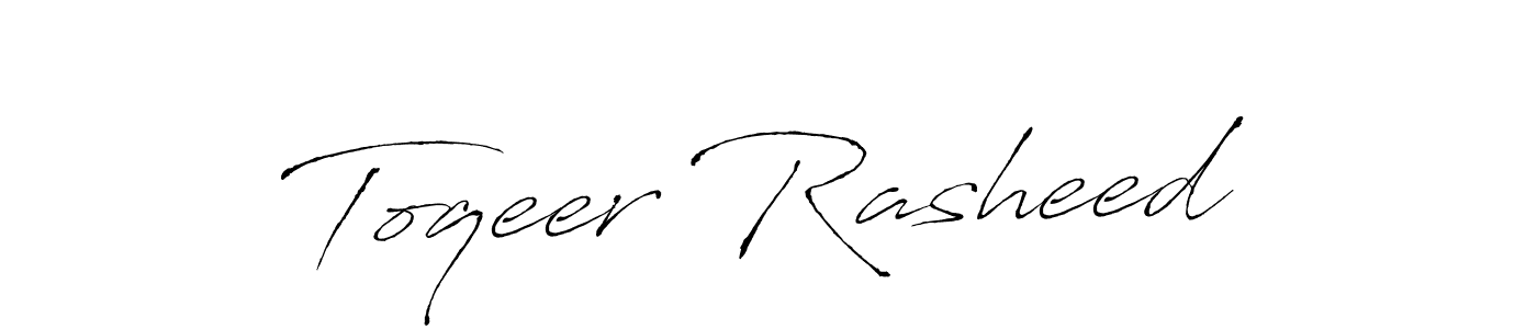 Make a beautiful signature design for name Toqeer Rasheed. Use this online signature maker to create a handwritten signature for free. Toqeer Rasheed signature style 6 images and pictures png