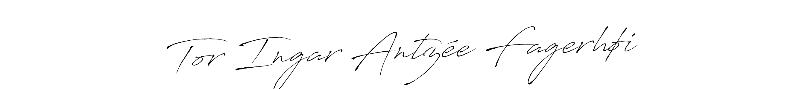 Make a beautiful signature design for name Tor Ingar Antzée Fagerhøi. Use this online signature maker to create a handwritten signature for free. Tor Ingar Antzée Fagerhøi signature style 6 images and pictures png