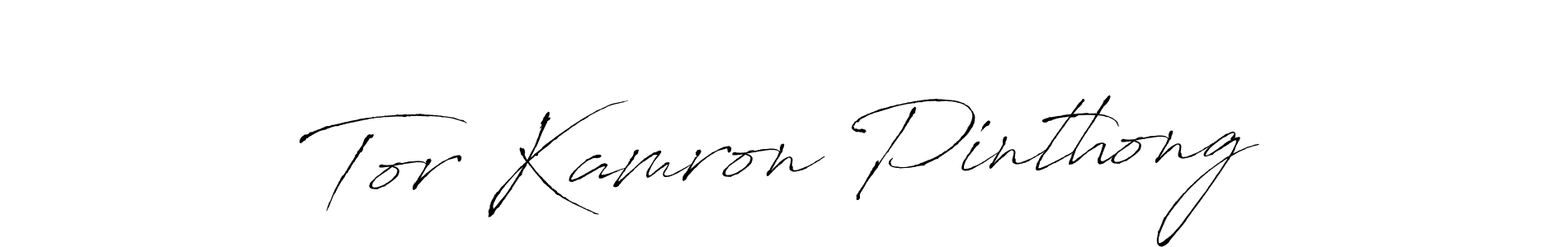 How to Draw Tor Kamron Pinthong signature style? Antro_Vectra is a latest design signature styles for name Tor Kamron Pinthong. Tor Kamron Pinthong signature style 6 images and pictures png