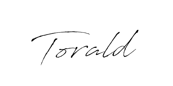 Antro_Vectra is a professional signature style that is perfect for those who want to add a touch of class to their signature. It is also a great choice for those who want to make their signature more unique. Get Torald name to fancy signature for free. Torald signature style 6 images and pictures png