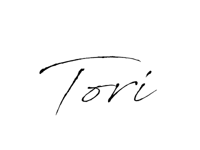 Use a signature maker to create a handwritten signature online. With this signature software, you can design (Antro_Vectra) your own signature for name Tori. Tori signature style 6 images and pictures png