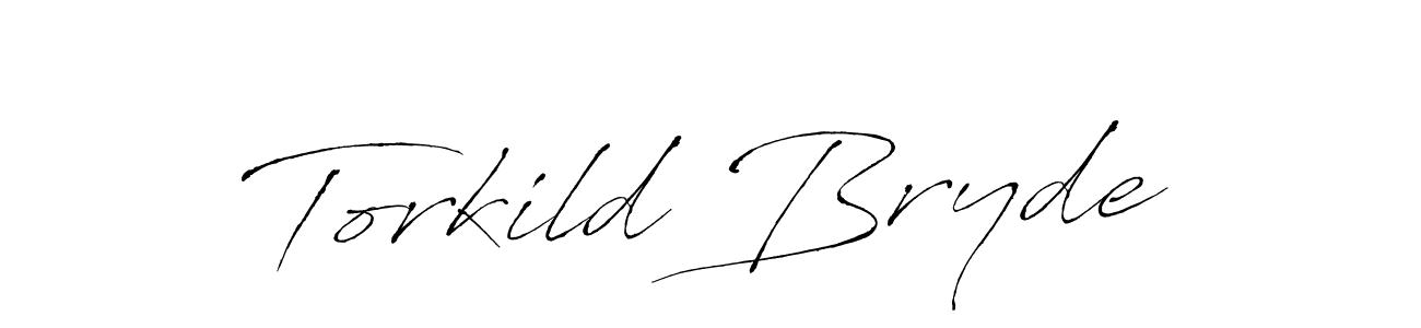 Antro_Vectra is a professional signature style that is perfect for those who want to add a touch of class to their signature. It is also a great choice for those who want to make their signature more unique. Get Torkild Bryde name to fancy signature for free. Torkild Bryde signature style 6 images and pictures png