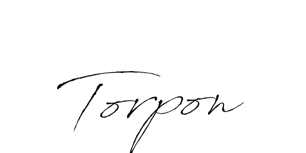 How to Draw Torpon signature style? Antro_Vectra is a latest design signature styles for name Torpon. Torpon signature style 6 images and pictures png