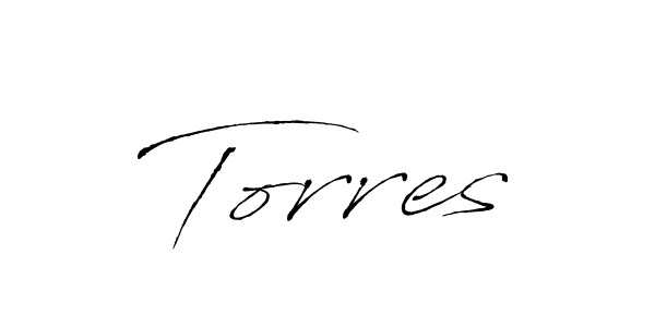 Create a beautiful signature design for name Torres. With this signature (Antro_Vectra) fonts, you can make a handwritten signature for free. Torres signature style 6 images and pictures png