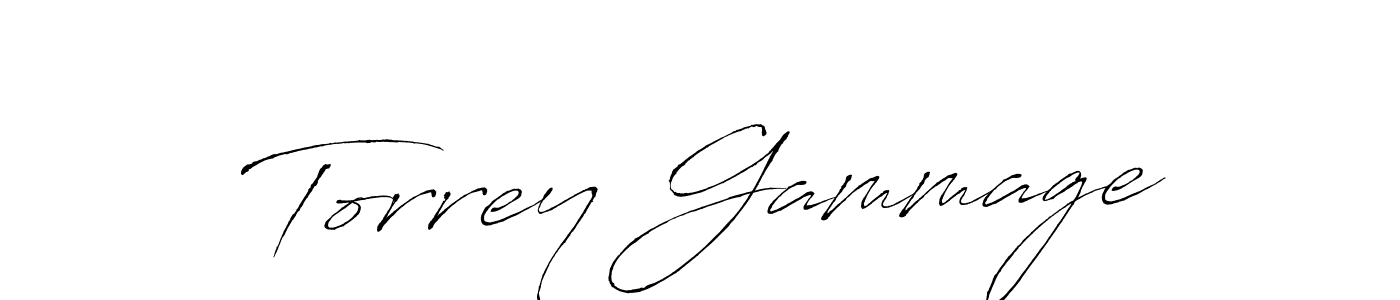 Torrey Gammage stylish signature style. Best Handwritten Sign (Antro_Vectra) for my name. Handwritten Signature Collection Ideas for my name Torrey Gammage. Torrey Gammage signature style 6 images and pictures png