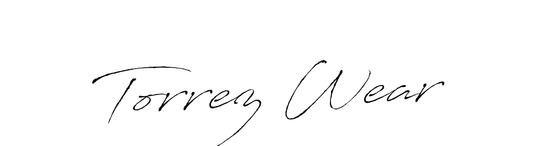 Make a short Torrez Wear signature style. Manage your documents anywhere anytime using Antro_Vectra. Create and add eSignatures, submit forms, share and send files easily. Torrez Wear signature style 6 images and pictures png