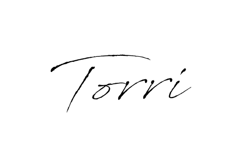 Use a signature maker to create a handwritten signature online. With this signature software, you can design (Antro_Vectra) your own signature for name Torri. Torri signature style 6 images and pictures png