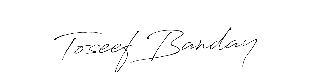 You should practise on your own different ways (Antro_Vectra) to write your name (Toseef Banday) in signature. don't let someone else do it for you. Toseef Banday signature style 6 images and pictures png