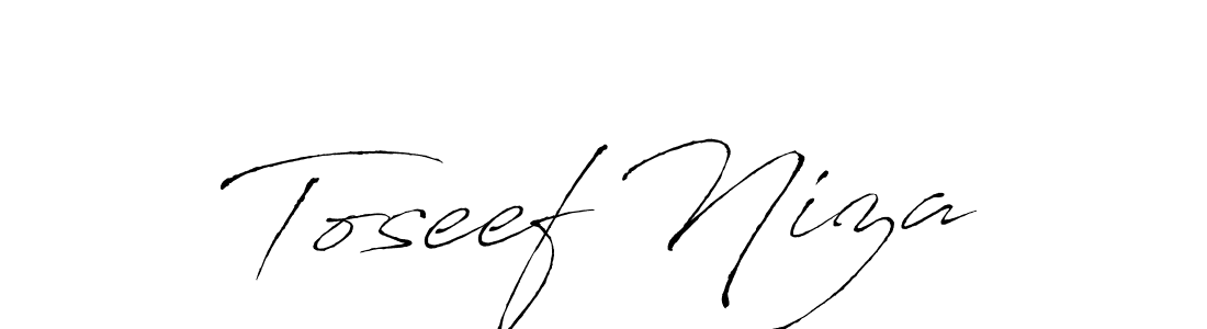 It looks lik you need a new signature style for name Toseef Niza. Design unique handwritten (Antro_Vectra) signature with our free signature maker in just a few clicks. Toseef Niza signature style 6 images and pictures png