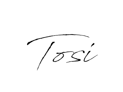You should practise on your own different ways (Antro_Vectra) to write your name (Tosi) in signature. don't let someone else do it for you. Tosi signature style 6 images and pictures png