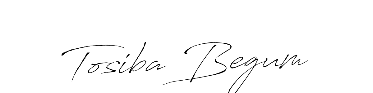 Tosiba Begum stylish signature style. Best Handwritten Sign (Antro_Vectra) for my name. Handwritten Signature Collection Ideas for my name Tosiba Begum. Tosiba Begum signature style 6 images and pictures png