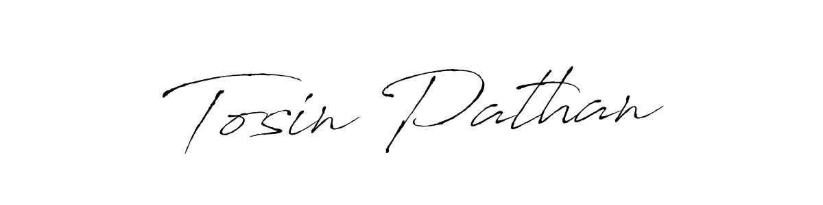 The best way (Antro_Vectra) to make a short signature is to pick only two or three words in your name. The name Tosin Pathan include a total of six letters. For converting this name. Tosin Pathan signature style 6 images and pictures png