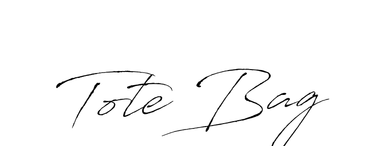 Once you've used our free online signature maker to create your best signature Antro_Vectra style, it's time to enjoy all of the benefits that Tote Bag name signing documents. Tote Bag signature style 6 images and pictures png