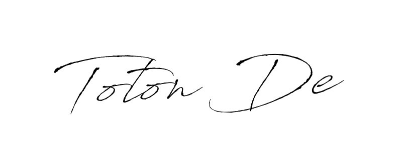 Make a short Toton De signature style. Manage your documents anywhere anytime using Antro_Vectra. Create and add eSignatures, submit forms, share and send files easily. Toton De signature style 6 images and pictures png