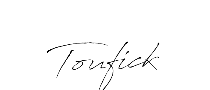 Antro_Vectra is a professional signature style that is perfect for those who want to add a touch of class to their signature. It is also a great choice for those who want to make their signature more unique. Get Toufick name to fancy signature for free. Toufick signature style 6 images and pictures png