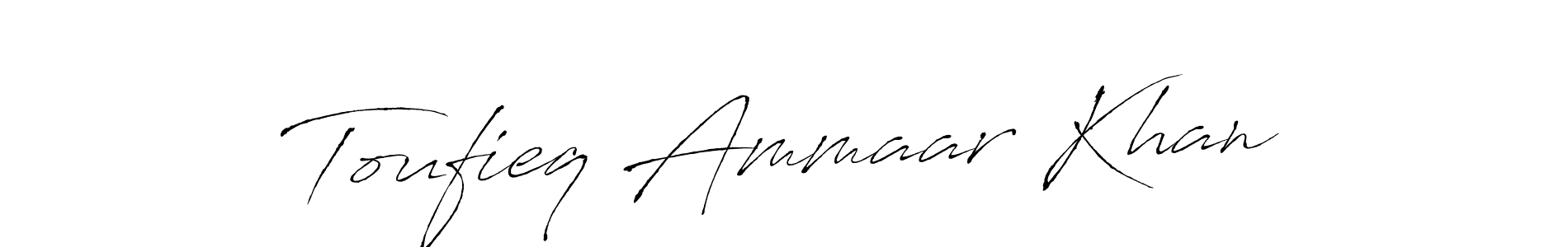 See photos of Toufieq Ammaar Khan official signature by Spectra . Check more albums & portfolios. Read reviews & check more about Antro_Vectra font. Toufieq Ammaar Khan signature style 6 images and pictures png