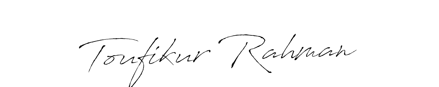 Antro_Vectra is a professional signature style that is perfect for those who want to add a touch of class to their signature. It is also a great choice for those who want to make their signature more unique. Get Toufikur Rahman name to fancy signature for free. Toufikur Rahman signature style 6 images and pictures png