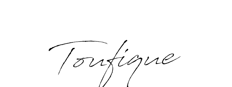 Also we have Toufique name is the best signature style. Create professional handwritten signature collection using Antro_Vectra autograph style. Toufique signature style 6 images and pictures png