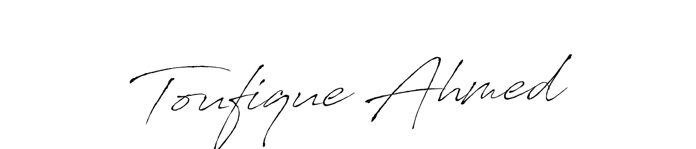 Here are the top 10 professional signature styles for the name Toufique Ahmed. These are the best autograph styles you can use for your name. Toufique Ahmed signature style 6 images and pictures png